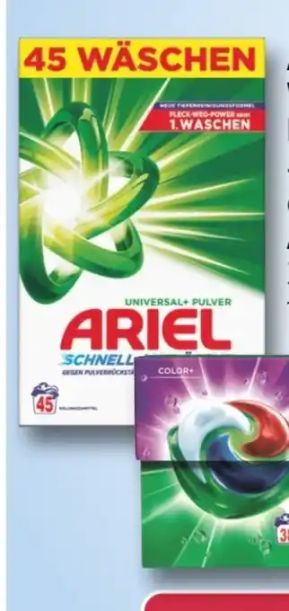 Rossmann Ariel Waschmittel Pulver Angebot