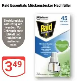 Globus Raid Essentials Mückenstecker Nachfüller Angebot