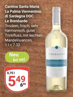Globus Cantina Santa Maria La Palma Vermentino di Sardegna DOC Angebot