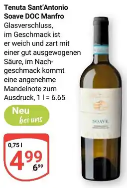 Globus Tenuta Sant'Antonio Soave DOC Manfro Angebot