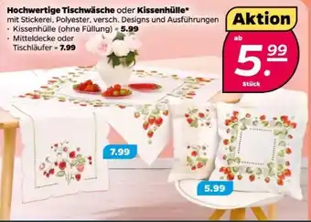 NETTO Hochwertige Tischwäsche Angebot
