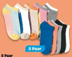 NETTO Damen-Sneaker-Socken 5 Paar Angebot