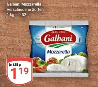 Globus Galbani Mozzarella Angebot