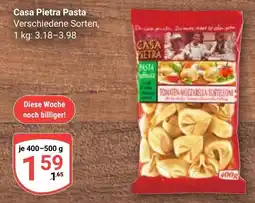 Globus Casa Pietra Pasta Angebot