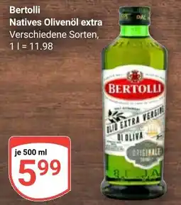 Globus Bertolli Natives Olivenöl extra Angebot