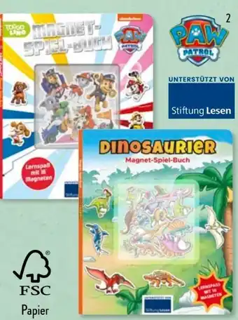 Aldi Süd Paw Patrol Magnet Spielbuch Angebot