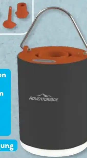 Aldi Süd Adventuridge Elektrische Mini-Luftpumpe Angebot