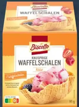 Aldi Süd Biscotto Knusprige Waffelschalen Angebot