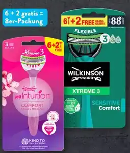 Aldi Süd Wilkinson Sword Xtreme 3 Sensitive Comfort Einwegrasierer Angebot