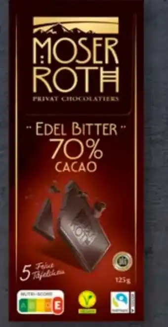 Aldi Süd Moser Roth Edelbitter Schokolade Vegan Angebot