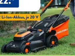 Aldi Süd Yard Force Akku-Rasenmäher LM C40B Angebot