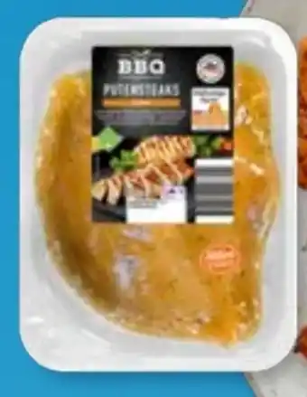 Aldi Süd BBQ Putensteaks mariniert Angebot