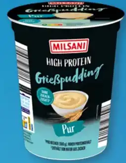 Aldi Süd Milsani High Protein Grießpudding Angebot