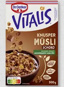 Edeka Dr. Oetker Vitalis Knusper Müsli Schoko Angebot