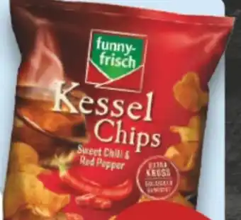 Edeka Funny Frisch Kessel Chips Sweet Chili & Red Pepper Angebot