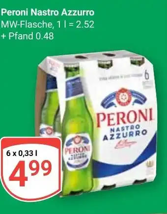 Globus Peroni Nastro Azzurro Angebot