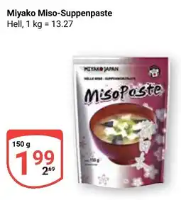 Globus Miyako Miso-Suppenpaste Angebot