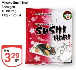 Globus Miyako Sushi Nori Angebot