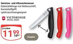 Globus Gemüse- und Allzweckmesser VICTORINOX SWISS ARMY Angebot
