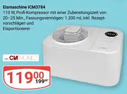 Globus CLATRONIC Eismaschine ICM3784 Angebot