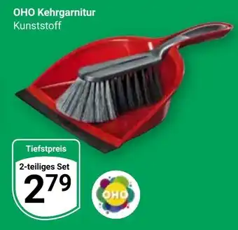 Globus OHO Kehrgarnitur Kunststoff Angebot