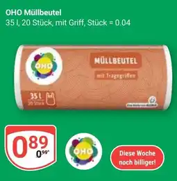Globus OHO Müllbeutel Angebot