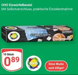 Globus OHO Eiswürfelbeutel Angebot