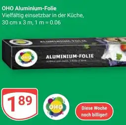 Globus OHO Aluminium-Folie Angebot