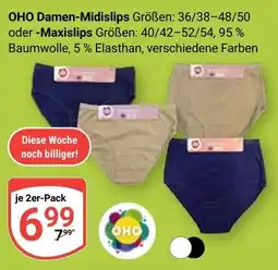Globus OHO Damen-Midislips oder Maxislips Angebot