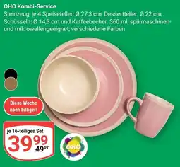 Globus OHO Kombi-Service Angebot