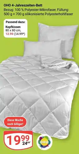 Globus OHO 4-Jahreszeiten-Bett Angebot