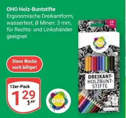 Globus OHO Holz-Buntstifte Angebot
