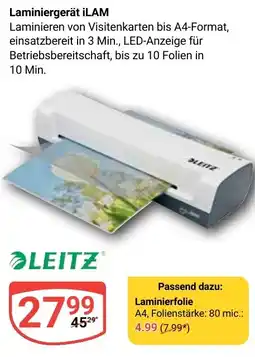 Globus LEITZ Laminiergerät iLAM Angebot