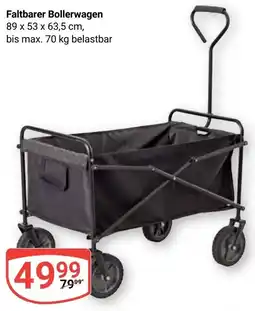 Globus Faltbarer Bollerwagen Angebot