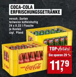 Handelshof Coca-cola erfrischungsgetränke Angebot