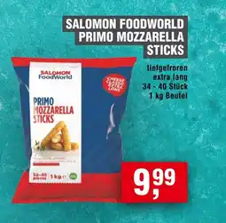 Handelshof Salomon foodworld primo mozzarella sticks Angebot