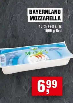 Handelshof Bayernland mozzarella Angebot