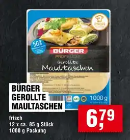 Handelshof Bürger gerollte maultaschen Angebot