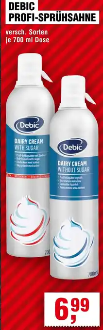 Handelshof Debic profi-sprühsahne Angebot