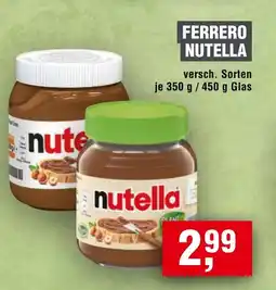 Handelshof Ferrero NUTELLA Angebot