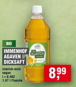 Handelshof Immenhof bio agaven dicksaft Angebot