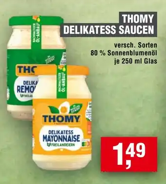 Handelshof Thomy delikatess saucen Angebot