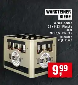 Handelshof Warsteiner biere Angebot