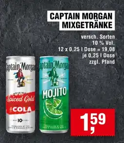 Handelshof Captain morgan mixgetränke Angebot