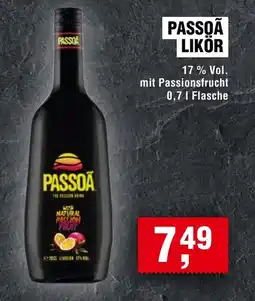 Handelshof Passoã likör Angebot