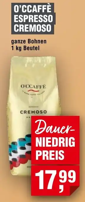 Handelshof O'ccaffè espresso cremoso Angebot