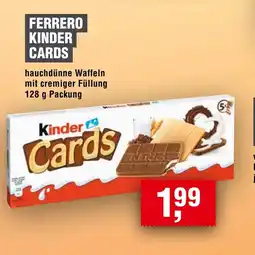 Handelshof Ferrero KINDER CARDS Angebot