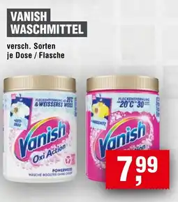 Handelshof Vanish waschmittel Angebot