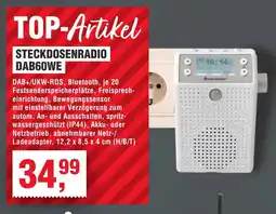 Handelshof Steckdosenradio DAB60WE Angebot