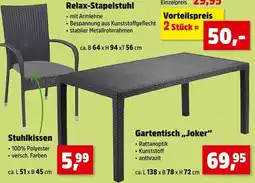 Thomas Philipps Relax-stapelstuhl oder gartentisch joker oder stuhlkissen Angebot